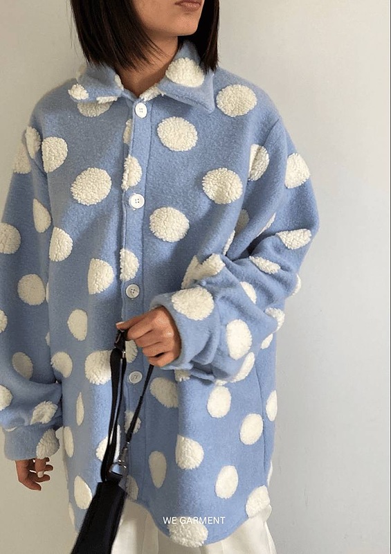 جکت تدی ابی Blue Teddy Jacket l 